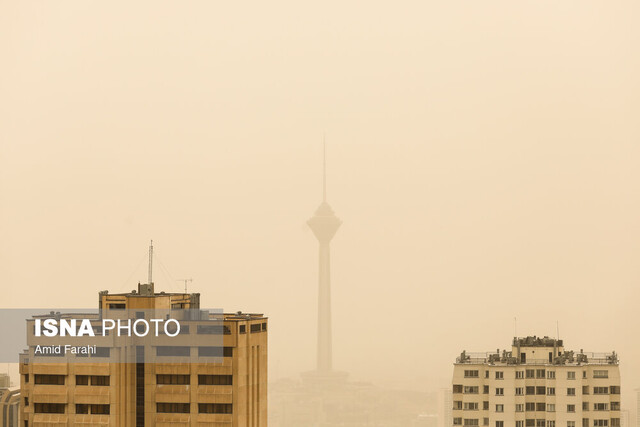 جولان صبح تهران را آلوده می کند