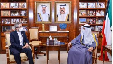 باقری با وزیرخارجه کویت دیدار کرد