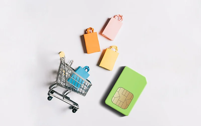 Comparison of credit and permanent SIM card tariffs