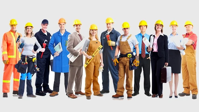 What features should work clothes suitable for the job have?