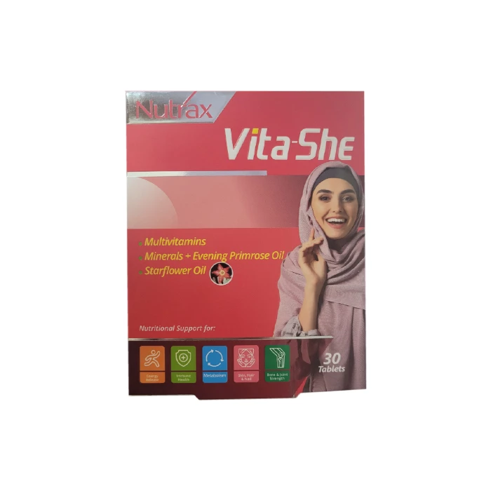 Introduction to Vita Shea Nutrax tablets