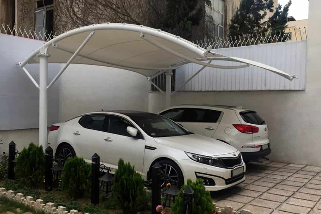 Are parking canopies used for public and private parking lots?