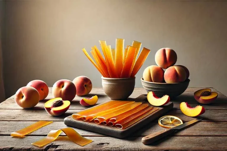 طرز تهیه لواشک هلو خانگی و ترفند های جذاب 🍑