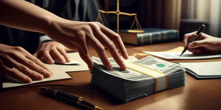 تقسیم پول نقد بین وراث