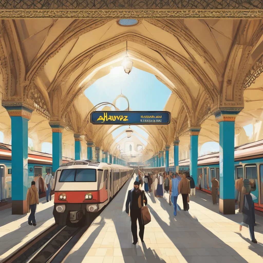 چگونه می توان بلیط قطار از ایستگاه راه آهن اهواز تهیه کرد؟